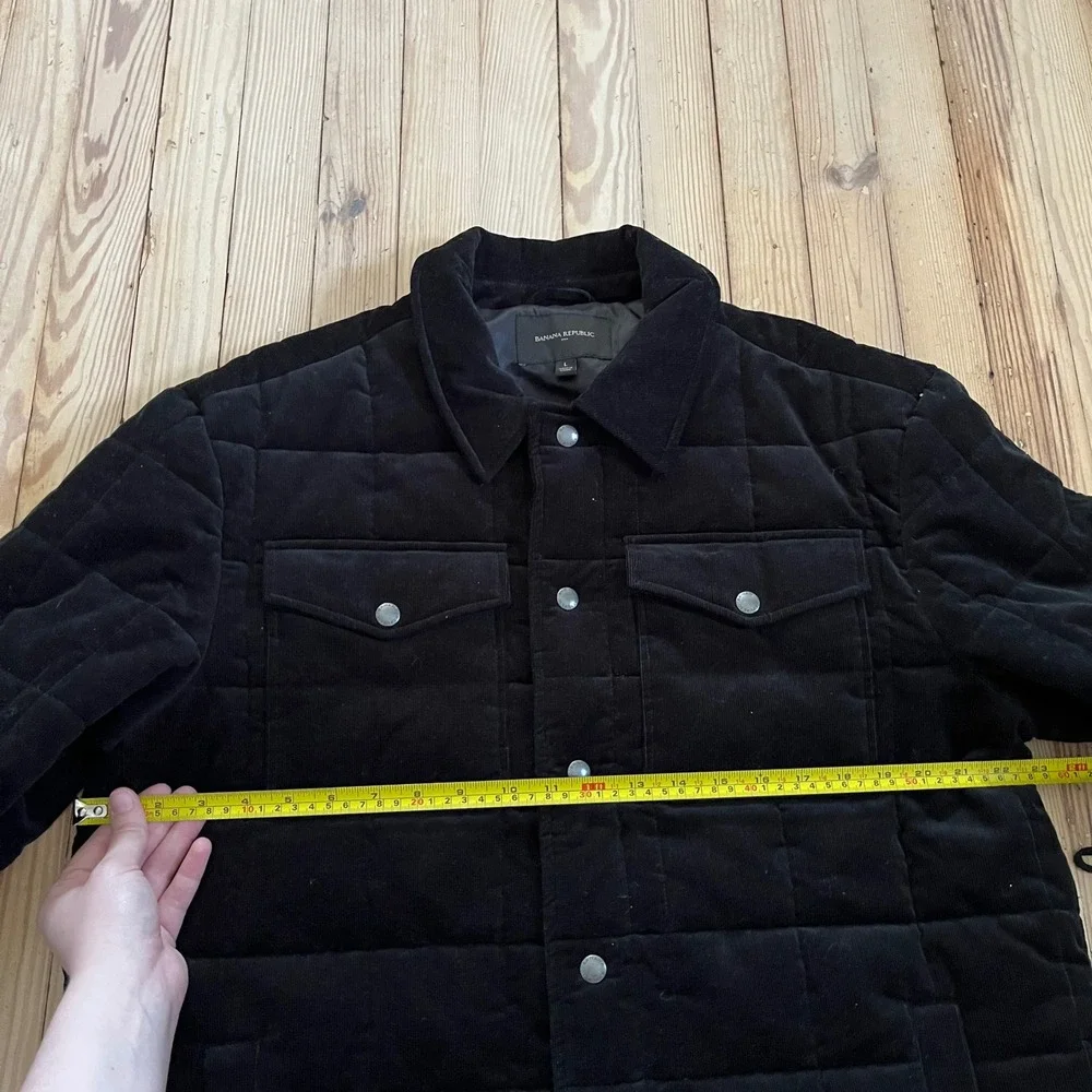Banana Republic quilted corduroy